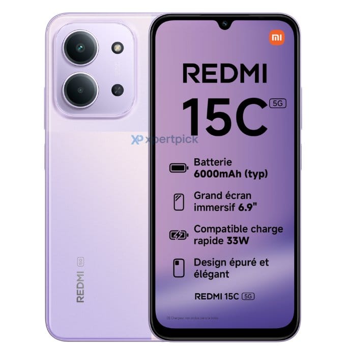 NEW ARRIVAL REDMI 15C 128GB Storage Upto 12(6+6)GB Ram 6.9'' FHD Immersive Display 50MP Main Cam +13MP front 6000mAh 33W Fast Charger Android 15 Xiaomi Hyper OS Side Fingerprint Smartphone smart phone