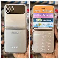 KGTEL K-FLIP 1 TRENDY FLIP DESIGN PHONE ,QUAD SIM CARDS( 4 SIM CARDS PHONE) 2.4" SCREEN DISPLAY 2000mAh built -in battery 64MB RAM + 64MB ROM wireless Fm kadunde/ kabambe / featured phone MOBILE PHONE