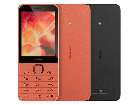 Nokia 220 4G 2.8 inches IPS LCD display 128MB +64MB RAM 1450 mAh Nano-SIM + Nano-SIM Unisoc T107 (22 nm) Wireless FM radio USB Type-C MP3 player Cloud Apps portal featured phones