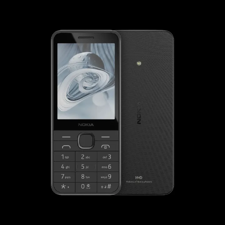 Nokia 220 4G 2.8 inches IPS LCD display 128MB +64MB RAM 1450 mAh Nano-SIM + Nano-SIM Unisoc T107 (22 nm) Wireless FM radio USB Type-C MP3 player Cloud Apps portal featured phones