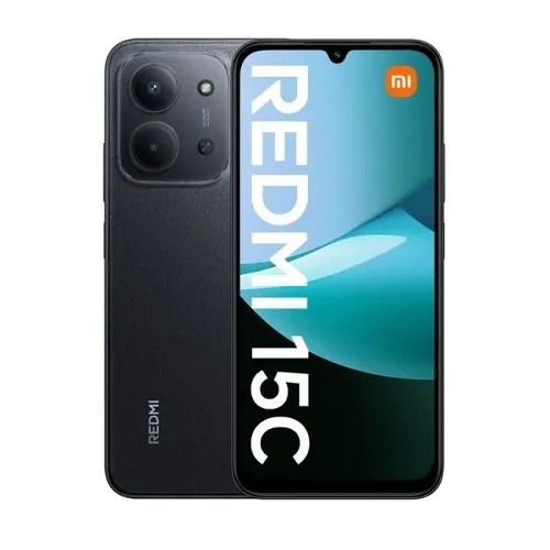 NEW ARRIVAL REDMI 15C 128GB Storage Upto 8(4+4)GB Ram 6.9'' FHD Immersive Display 50MP Main Cam +13MP front 6000mAh 33W Fast Charger Android 15 Xiaomi Hyper OS Side Fingerprint Smartphone smart phones