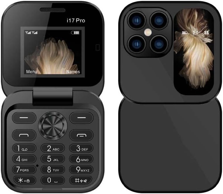 i16 MINI FLIP PHONE DUAL SIM CARD TWO - 2 SIM CARD SLOT BATTERY 500MAH FM RADIO 1.44 INCH SCREEN DISPLAY FOLDABLE PHONE NEW ARRIVAL ON OFFER KABAMBE KATULULU FEATTURED PHONE