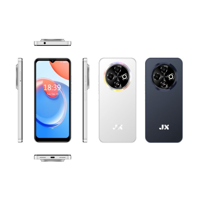 JX Note 13 Smartphone 4GBRAM + 64GB ROM Display: 6.6″ HD+ Incell 5MP Front + 8MP Rear AI Camera 5000mAh Big Battery Dual sim Android 13 Smart Phones
