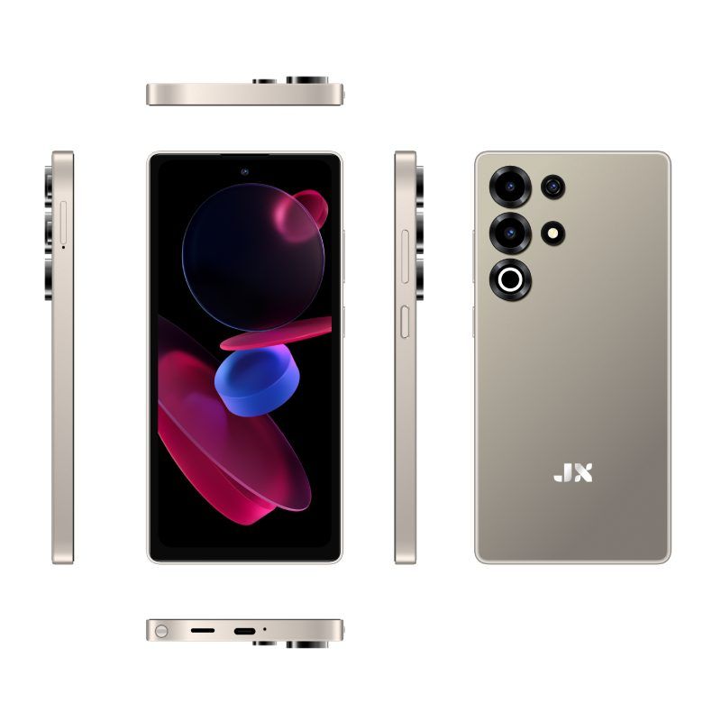 JX Note 14 Smartphone 4GB RAM + 64GB ROM Display: 6.6″ HD+ Incell 5MP Front + 8MP Rear AI Camera 5000mAh Big Battery Dual sim Android 14 Smart Phones