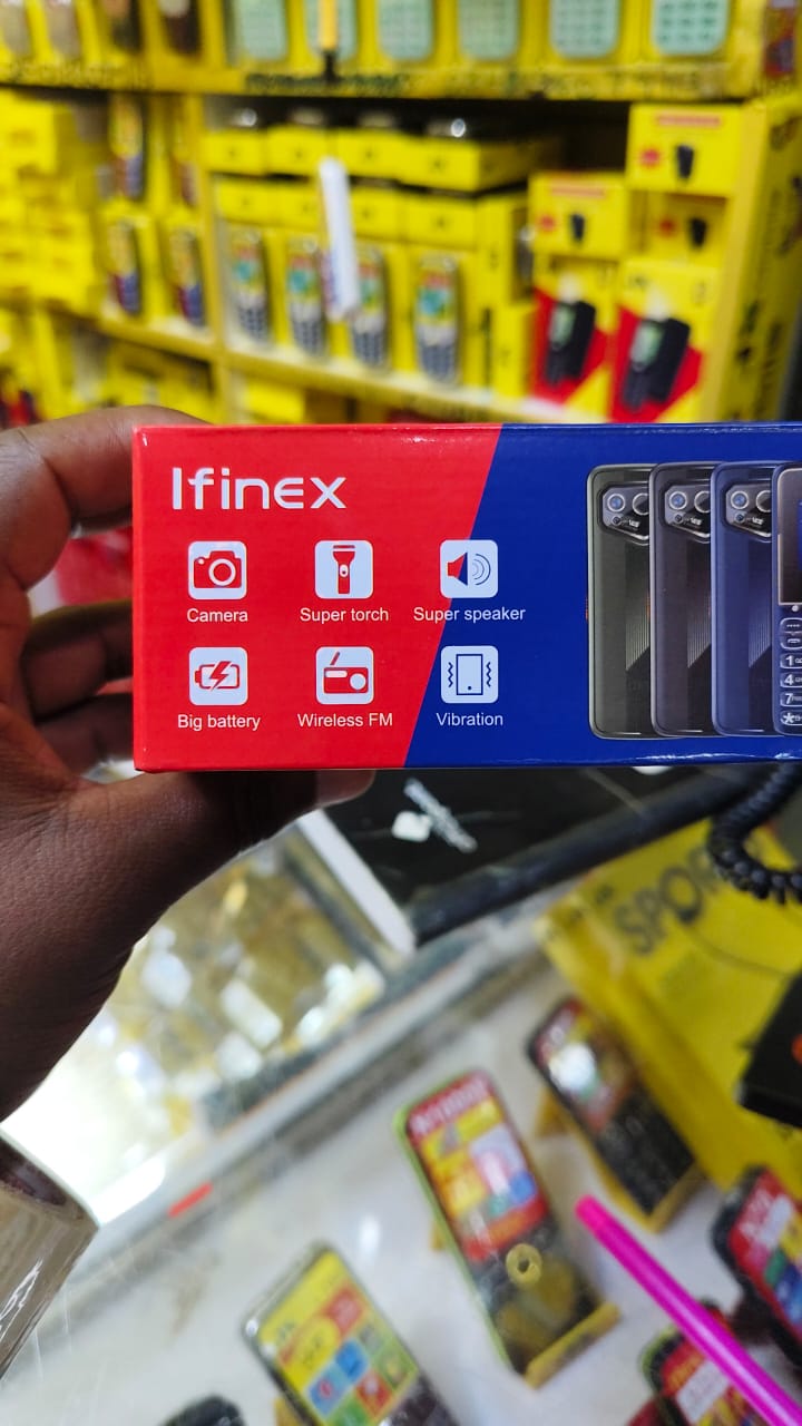 BRAND NEW IFINEX M95 QUAD SIM  PHONE 1.77 inch Display 3300mAh Buletooth Vibrator/Wireless FM/ MP3/MP4/Big Torch/ Auto callrecording/Power Bank Cell Feature Phone