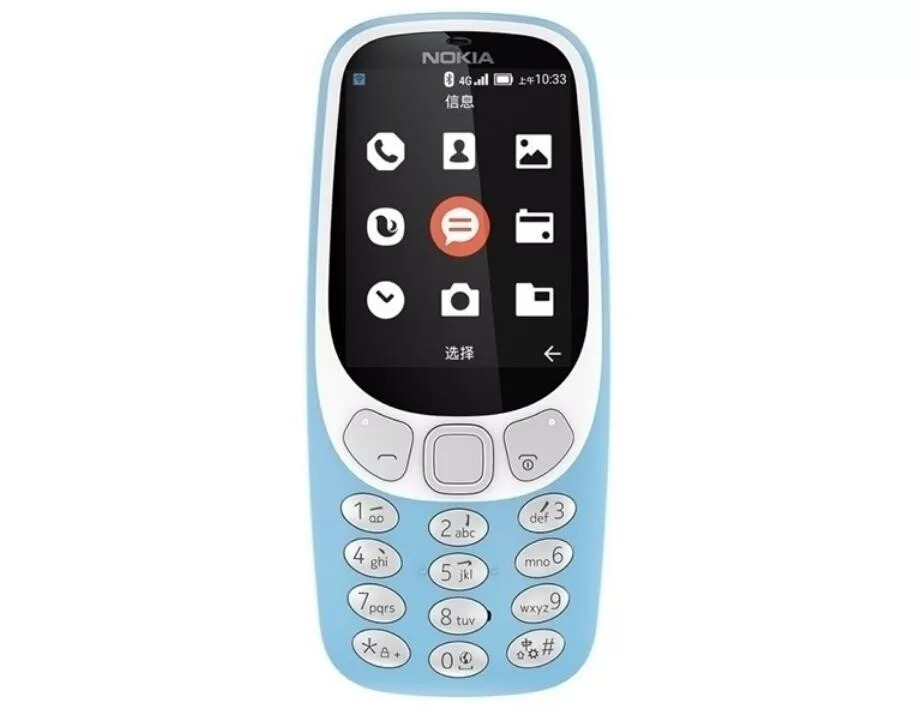 New Nokia 3310 4G 512MB Rom 256MB RAM 1200 mAh BIG BATTERY 2.4" screen display HD Camera 2MP Dual SIM Cards Unlocked Cheap Durable Old Phone Classic Featured phone