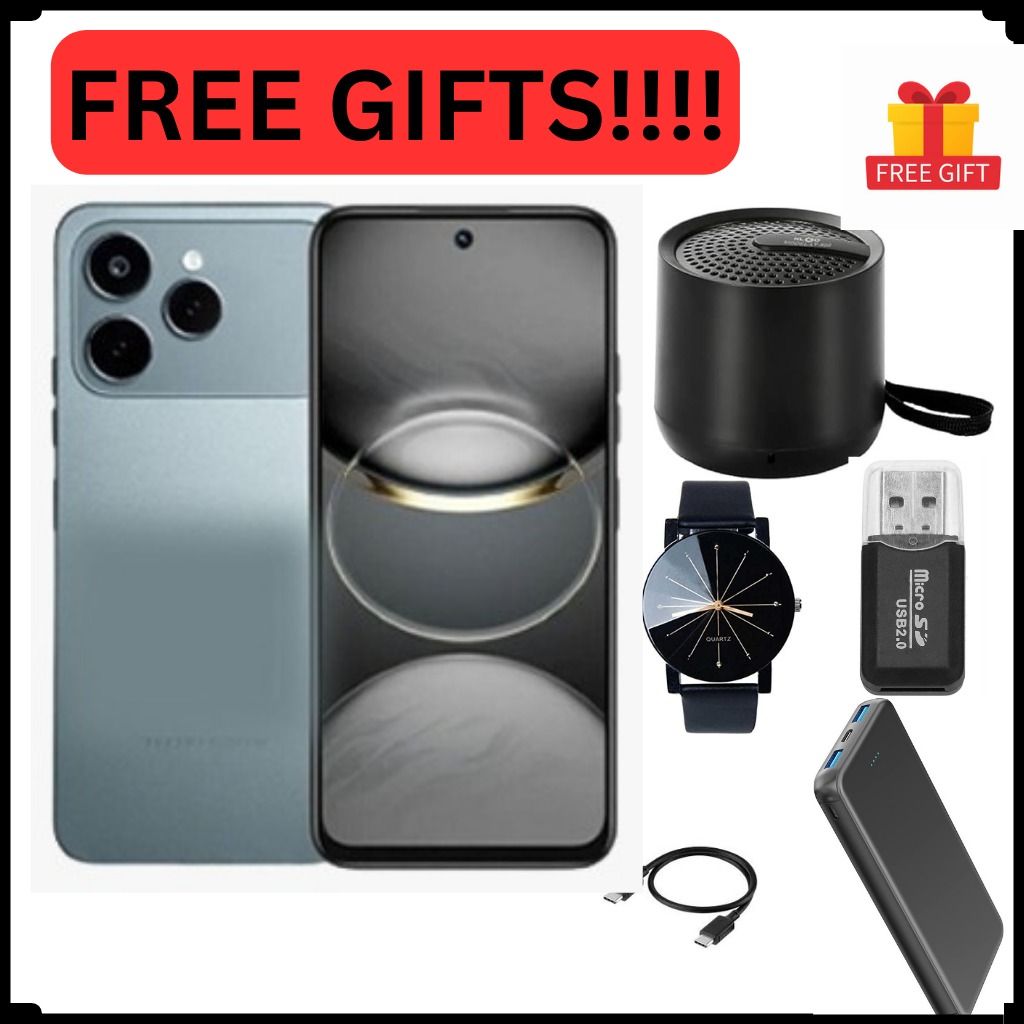 Tecno Spark 40 128GB + 8GB(4+4GB EXTENDED) 6.67'' Hole Screen Camera 50MP Main Camera 8MP Front Camera 45W Super Charging 5200mAh BatterySide Fingerprint smartphone + FREE GIFTS