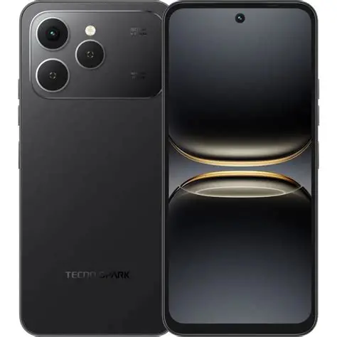 [Black Friday Offer]Tecno Spark 40 AI 128GB + 8GB(4+4) 6.67'' Screen 50MP Main Camera 8MP Front Camera 45W Super Charging Fingerprint Infrared Remote Control Free Cover IP64 Waterproof Smart Phones