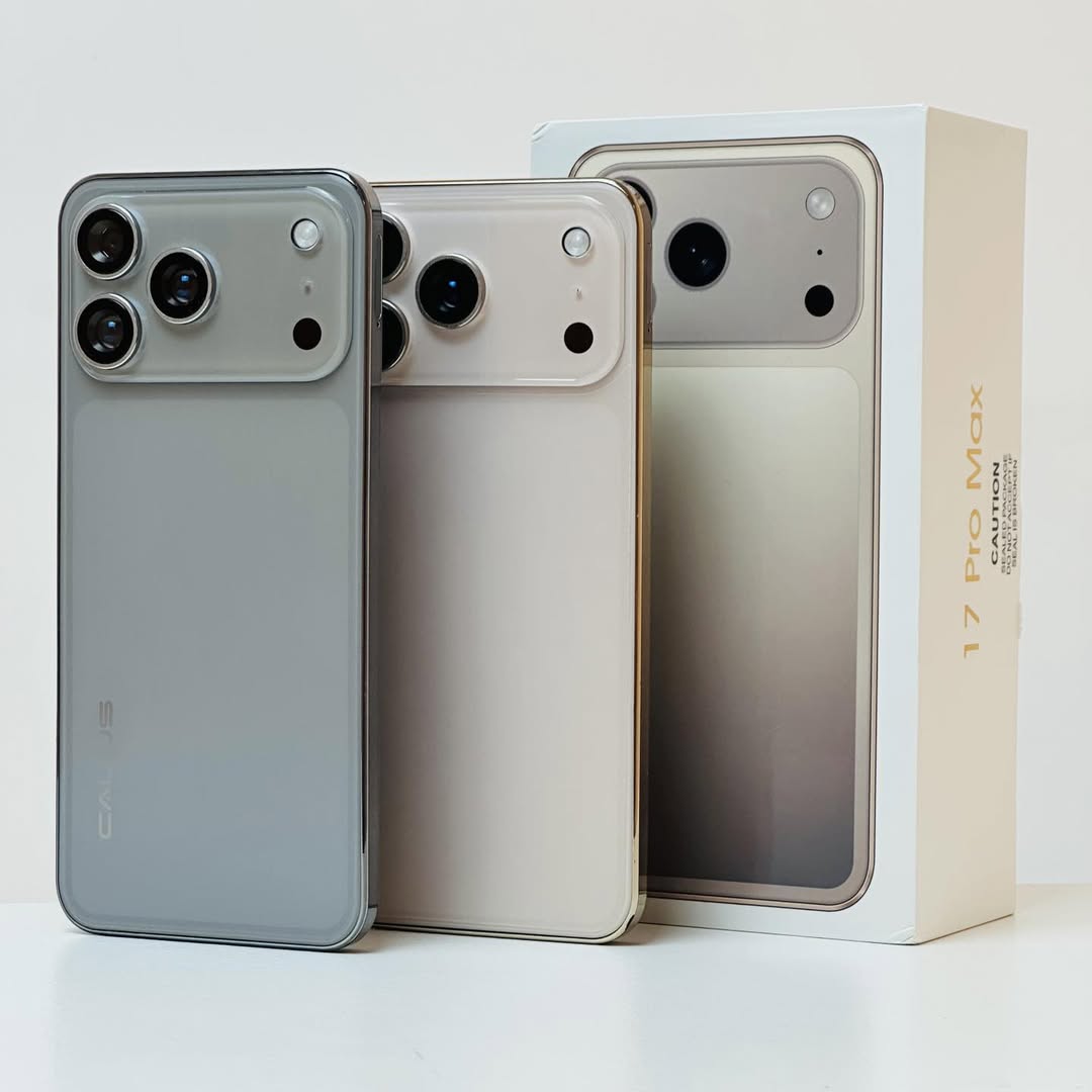 Calus 17 Pro Max Android 14 smartphone 128gb Rom + 8gb Ram 6.6 inches IPS LCD screen display 5200mAh battery capacity OCTA-CORE Processor 26mp dual main camera+ 13mp selfie android smartphone