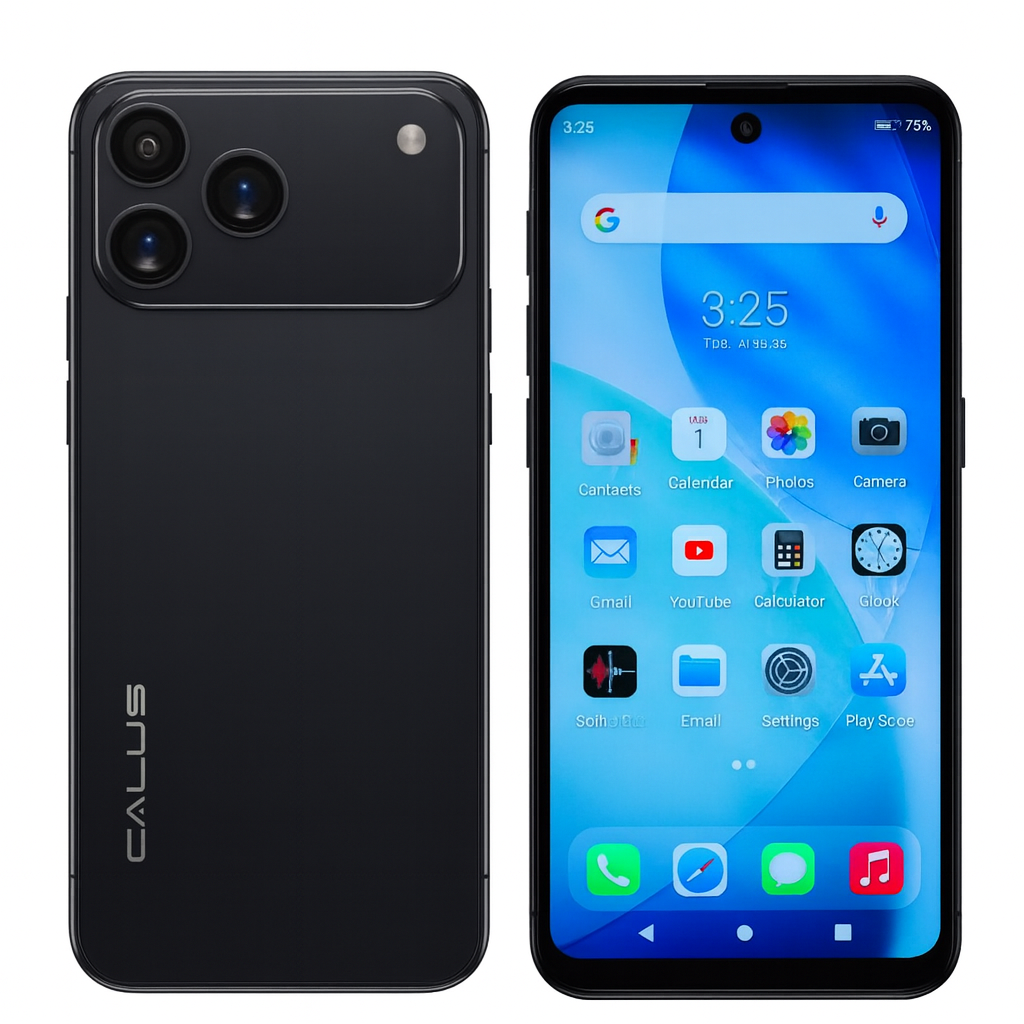 Calus 17 Pro Max Android 14 smartphone 128gb Rom + 8gb Ram 6.6 inches screen  5200mAh battery capacity OCTA-CORE Processor 26mp dual main camera+ 13mp selfie android smartphone + FREE GIFTS FOR YOU.