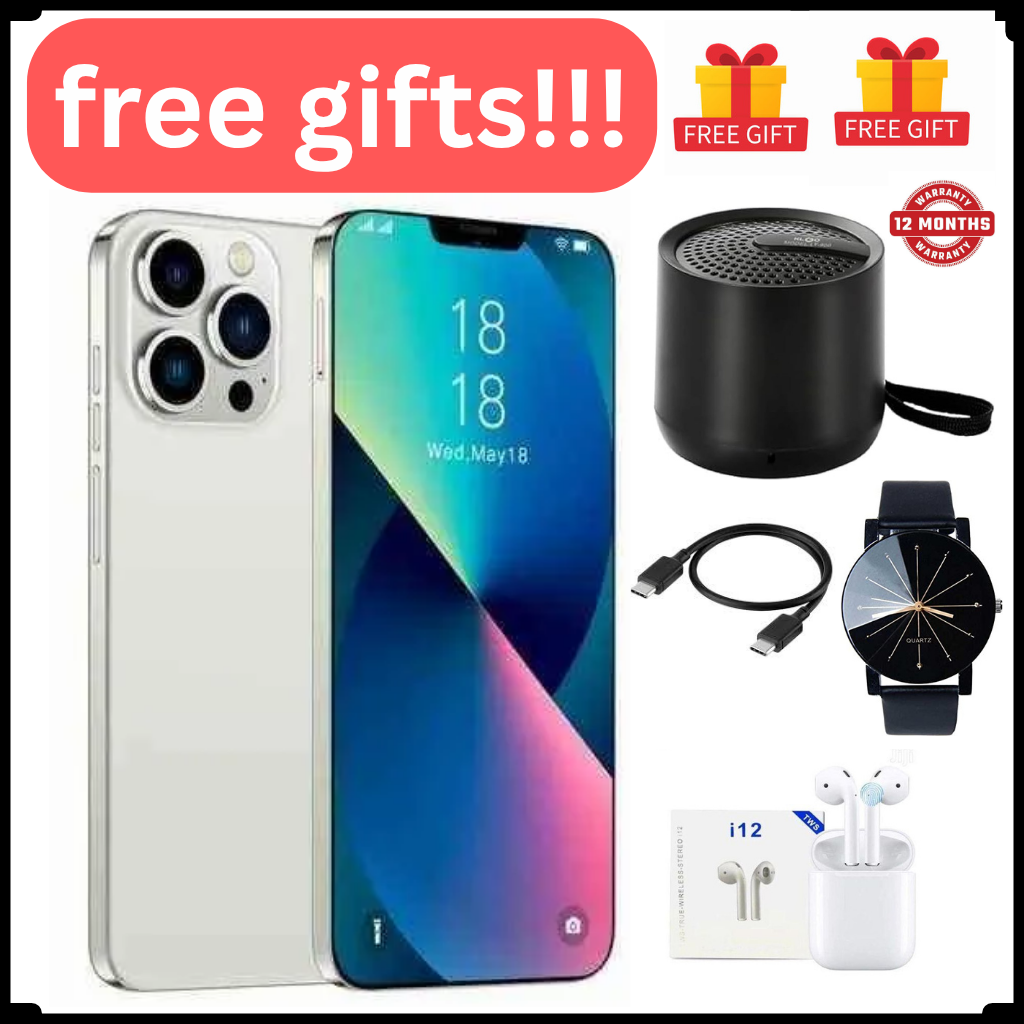 Calus 16 Pro Max Android 14 smartphone 128gb Rom + 8gb Ram 6.6 inches screen  5200mAh battery capacity OCTA-CORE Processor 26mp dual main camera+ 13mp selfie android smartphone + FREE GIFTS FOR YOU.