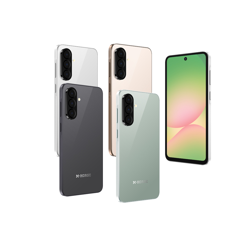 M-HORSE A56 ULTRA 6.6'' HD + incell 8GB RAM + 128GB ROM 16MP Front camera +32MP Rear camera 5000mAh battery capacity  side fingerprint UNLOCK Android 14 phone smartphone