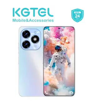 KGTEL NOVA 10 PRO 64GB Storage +12GB RAM (4+8)GB 5000mAh Dual SIM 13MP Camera 8MP SELFIE 6.56" LCD Screen 4G Finger Print Enabled  Smart Phones+FREE GIFTS(SPEAKER , EARPODS,C-C CABLE,FLASH DISK+ WATCH