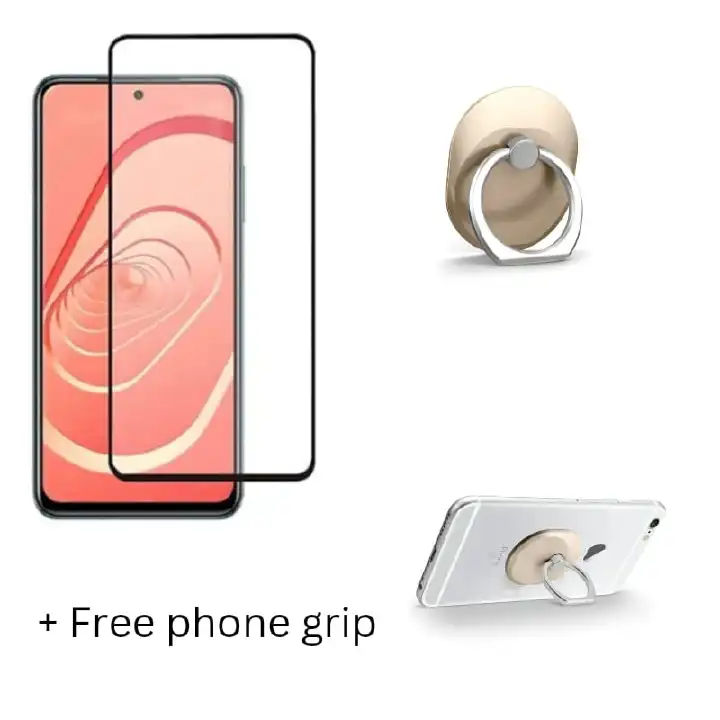 KGTEL NOVA 10 PRO 64GB Storage UPTO 12GB RAM (4+8)GB 5000mAh Dual SIM 13MP Camera 8MP SELFIE 6.56" LCD Screen 4G Finger Print Enabled Signal Stabilization Smart Phones + FREE SCREEN PROTECTOR + COVER