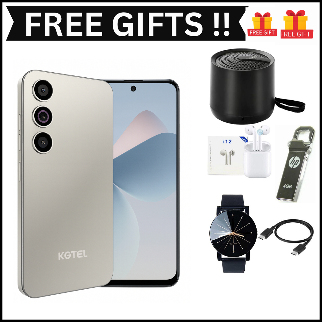 [NEW ARRIVAL] KGTEL LUCKY A16 PLUS MEMORY STORAGE 64GB ROM+5GB RAM SCREEN DISPLAY 6.67’’ BATTERY CAPACITY 5000MAH FINGERPRINT SMART Phones+ FREE GIFTS(SPEAKER , EARPODS,C-C CABLE,FLASH DISK+ WATCH)