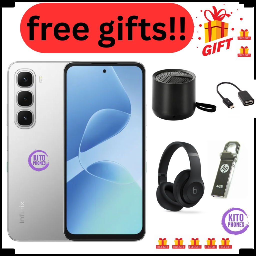 Infinix Hot 60i 128GB+8(4+4)GB 6.7" 120Hz Screen 4G Phone Dual SIM 5160mAh Battery 45W Charging 50MP Camera Fingerprint Lock Android 15 G81 Smart AI smart Phones + free gifts