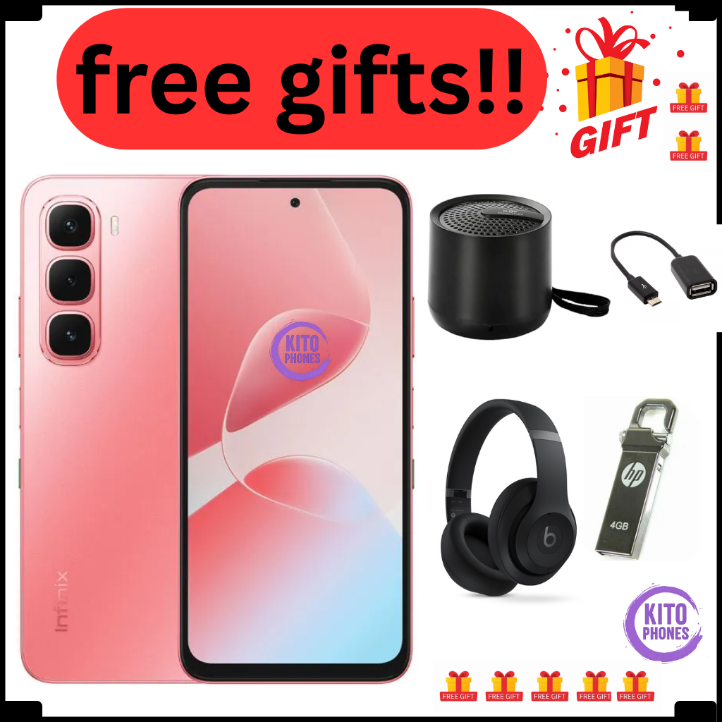 Infinix Hot 60i 128GB+8(4+4)GB 6.7" 120Hz Screen 4G Phone Dual SIM 5160mAh Battery 45W Charging 50MP Camera Fingerprint Lock Android 15 G81 Smart AI smart Phones + free gifts