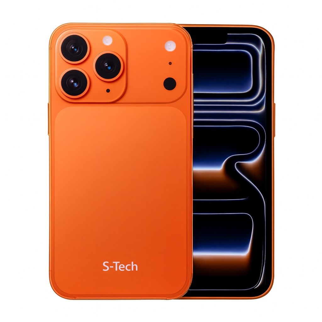 S-TECH 17 Pro Max Android 14 smartphone 128gb Rom + 6gb Ram 6.9 inches IPS LCD screen display 5000mAh battery capacity OCTA-CORE Processor 32mp dual main camera+ 13mp selfie android smartphone