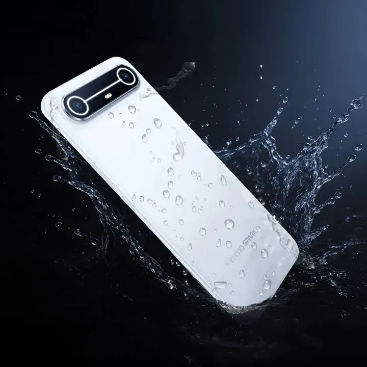 TECNO SPARK SLIM, 8GB RAM 256GB ROM, 5160mAh BATTERY WITH 45W SUPER CHARGING, IP64-RATED SPLASH AND DUST RESISTANCE, 6.78" AMOLED DISPLAY, 50MP MAIN CAMERA 13MP SELFIE, TYPE C DUAL SIM CARD SMARTPHONE