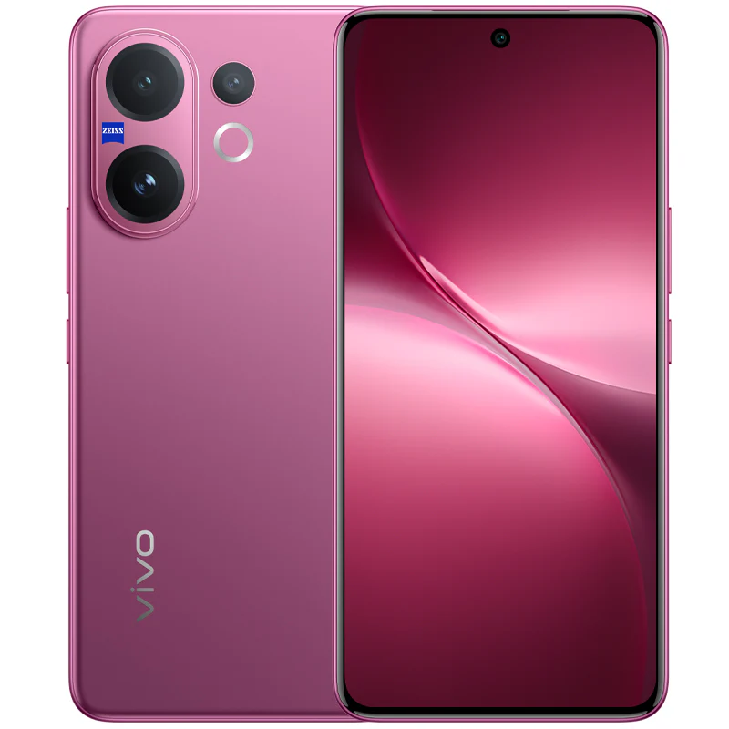 Vivo V60 256GB ROM +8GB RAM 6.7" 120Hz AMOLED Display 50MP Camera 6500mAh Battery 90W Fast Charging Dual SIM IP 65 Water & Dust Resistance Android 15 On-Screen Fingerprint AI Smartphone