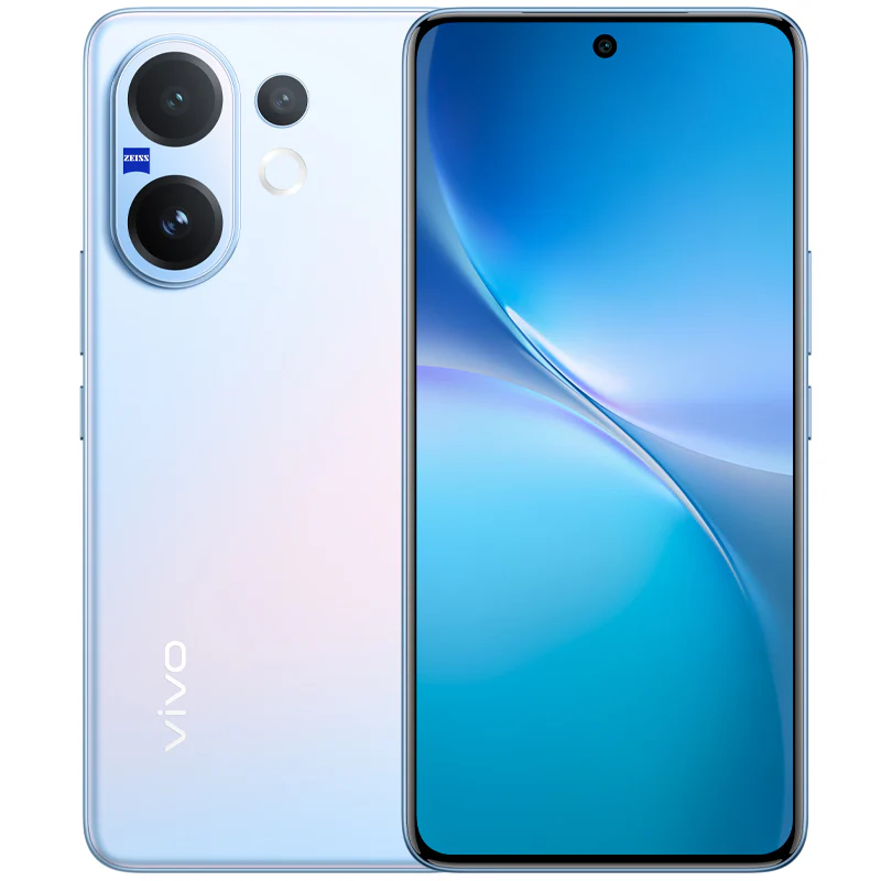 Vivo V60 256GB ROM +8GB RAM 6.7" 120Hz AMOLED Display 50MP Camera 6500mAh Battery 90W Fast Charging Dual SIM IP 65 Water & Dust Resistance Android 15 On-Screen Fingerprint AI Smartphone