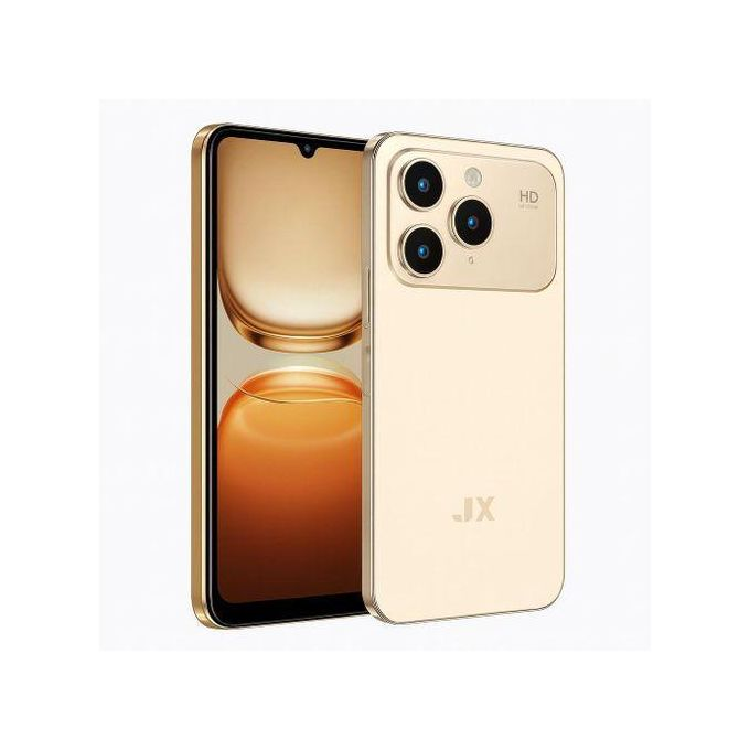 JX 17 Pro Max Android 14 smartphone 128GB Rom +8GB Ram 6.8 inches IPS LCD screen display 5000mAh battery capacity OCTA-CORE Processor 32mp dual main camera+ 16mp selfie android smartphone