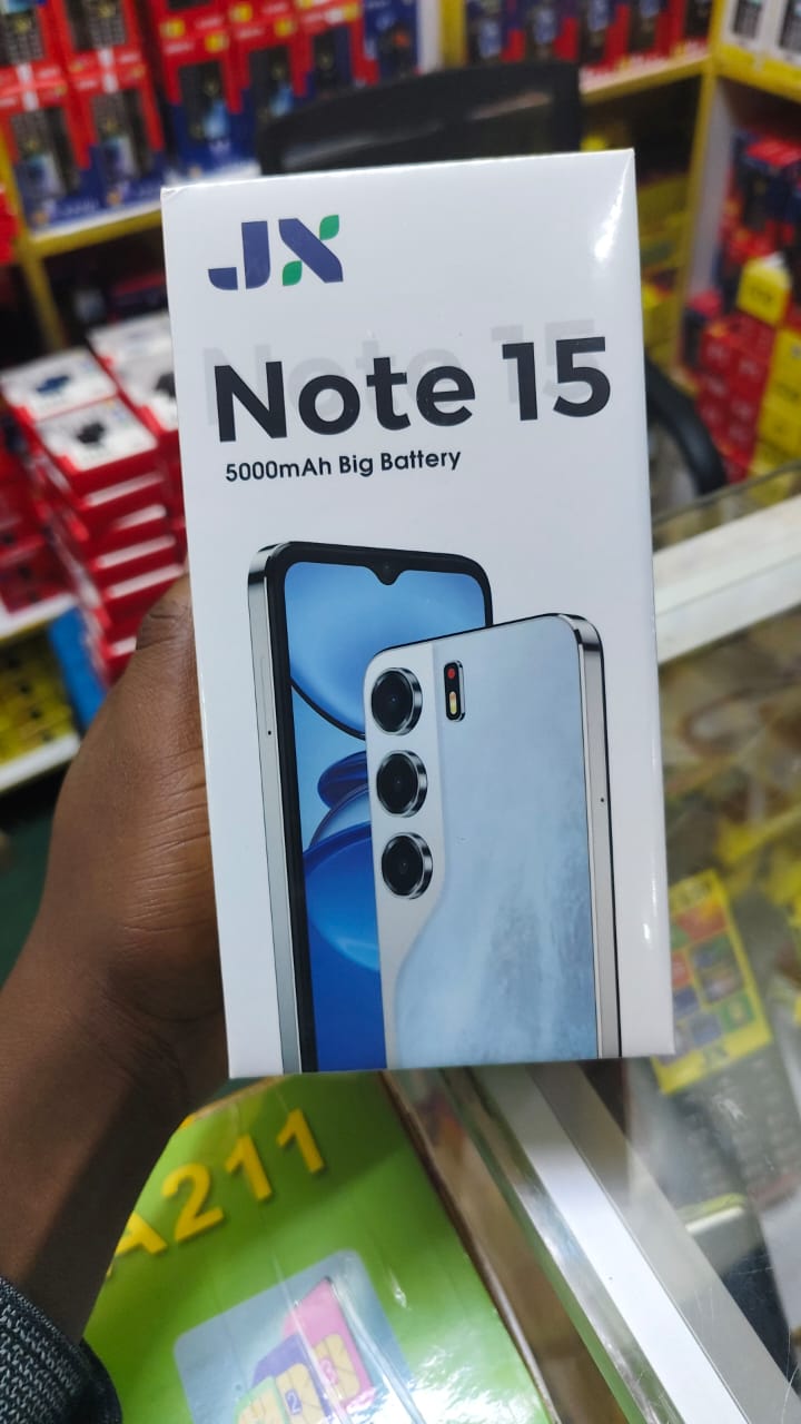 JX Note 15 Smartphone 4GBRAM + 64GB ROM Display: 6.6″ HD+ Incell 5MP Front + 8MP Rear AI Camera 5000mAh Big Battery Dual sim Android 14 Smart Phones