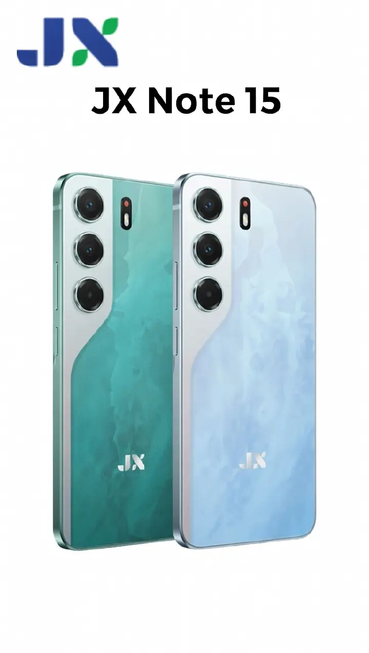 JX Note 15 Smartphone 4GBRAM + 64GB ROM Display: 6.6″ HD+ Incell 5MP Front + 8MP Rear AI Camera 5000mAh Big Battery Dual sim Android 14 Smart Phones