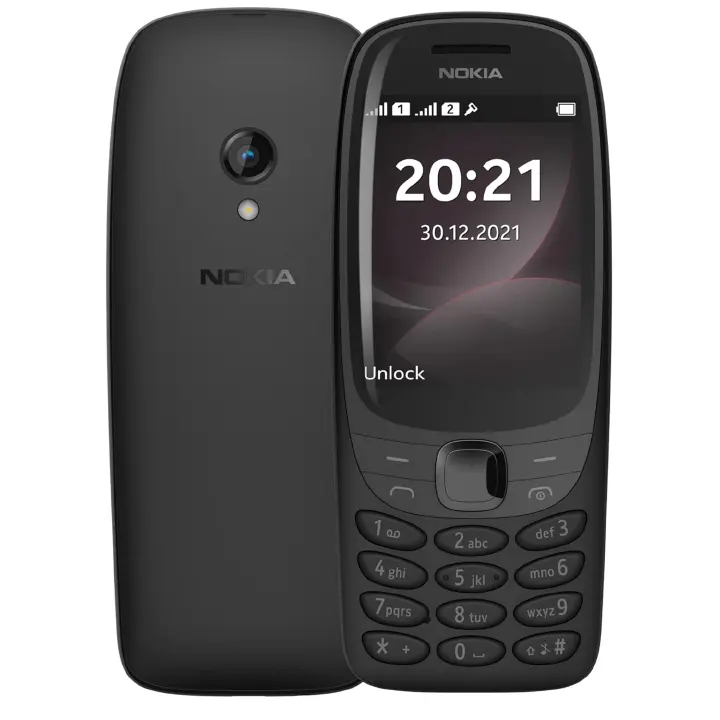 Nokia 6310 2021 Smartphone 2.8" Screen Dual SIM Phone 4g Call Rear Camera 0.5MP Shock Resistant and Durable Super Strong Signal Long Battery Backup Phone NO Camera Memory Card Supported Featured phone