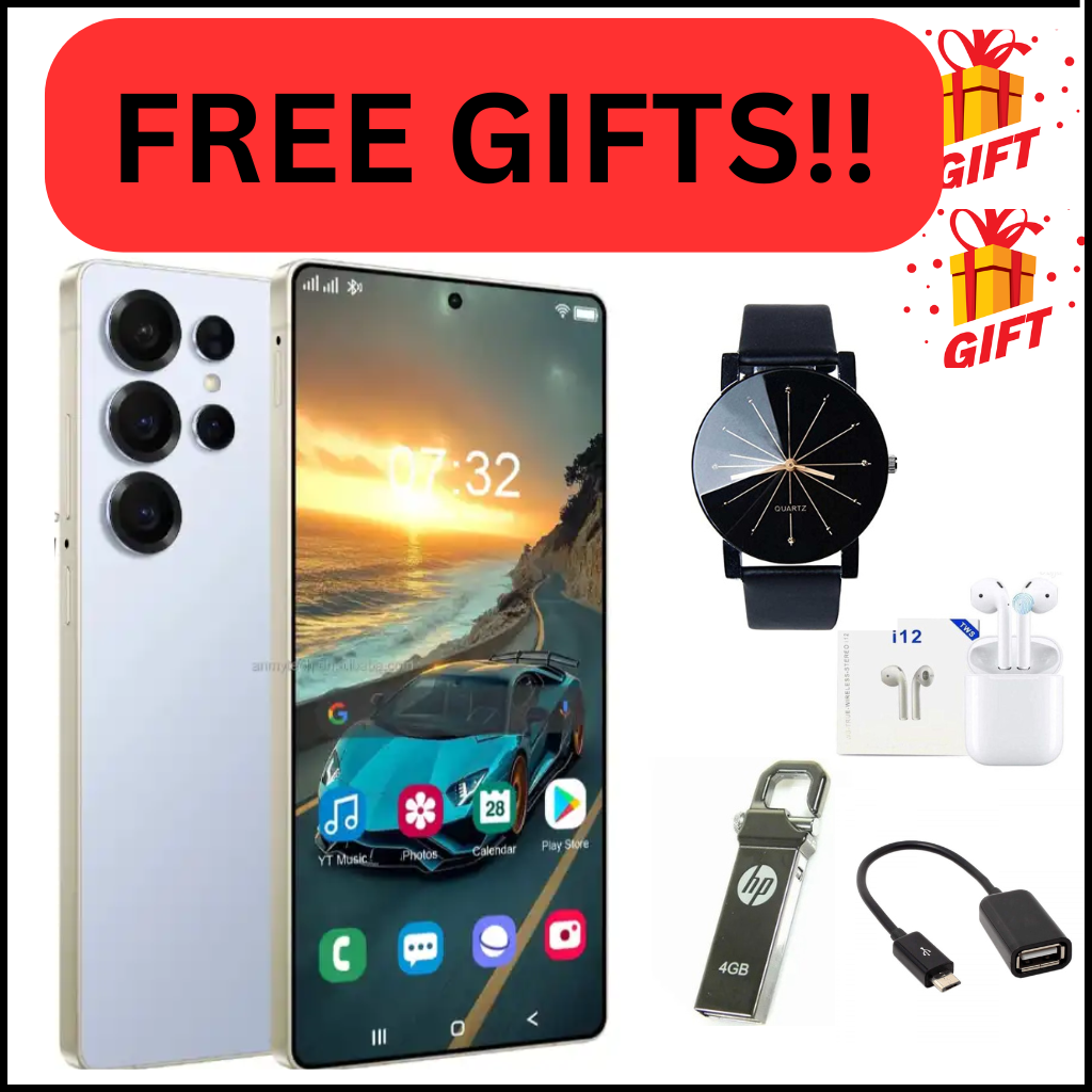 CALUS S25 Ultra+, 6.9 Inch Display 8GB RAM+ 128GB ROM, 13MP FRONT+26MP REAR,5500mAh Long Standby Batttery, Charging and Stylus Pen ANDROID 14,120Hz REFRESH RATE, SMARTPHONE+FREE GIFTS JUST FOR YOU