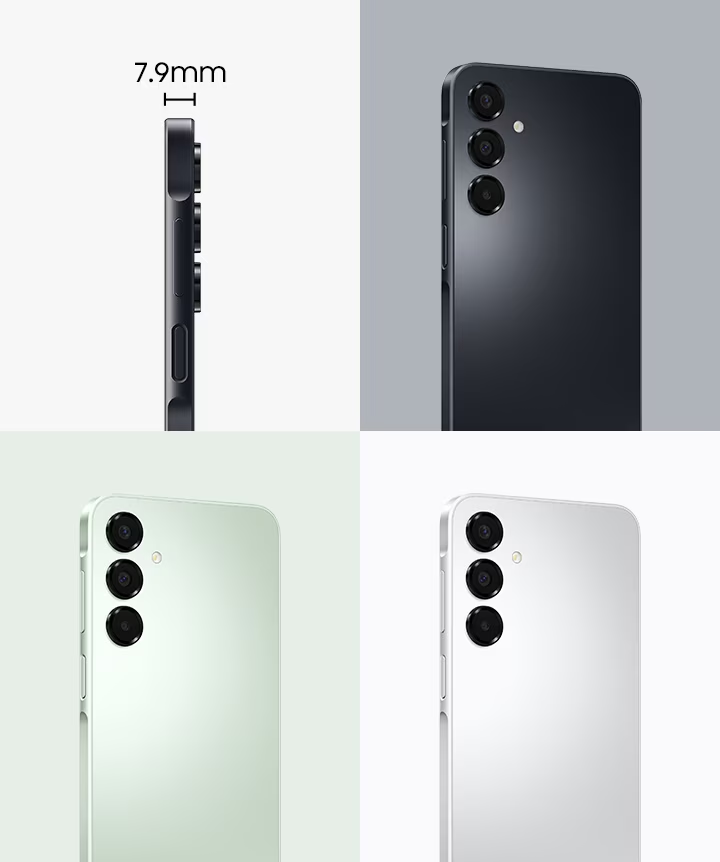 Samsung Galaxy A16 4G 128GB Storage + 6GB RAM, 50MP Rear Camera, 13MP Front Camera  6.7" AMOLED DISPLAY FHD+,5000mAh  Battery , Dual sim Smartphones smart phone+ FREE GIFTS (ADAPTER, POWERBANK, WATCH)