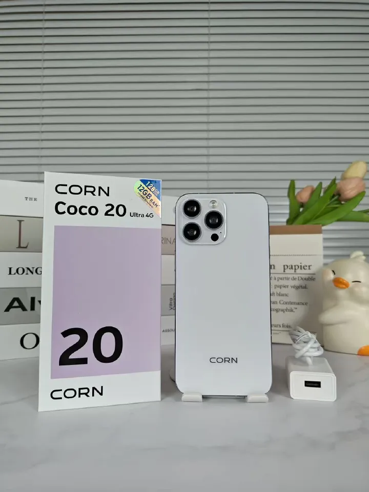 [BRAND NEW] CORN COCO 20 ULTRA 4G 128GB Storage Up to 12GB (4+8) RAM 6.9'' Display 32MP Main +13MP Front Camera 5100mAh Strong Battery, NFC 4G Dual SIM, Type-C Fast Charging Android phones