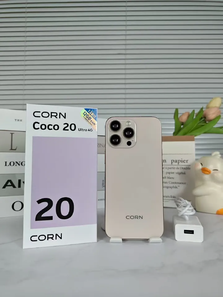 [BRAND NEW] CORN COCO 20 ULTRA 4G 128GB Storage Up to 12GB (4+8) RAM 6.9'' Display 32MP Main +13MP Front Camera 5100mAh Strong Battery, NFC 4G Dual SIM, Type-C Fast Charging Android phones