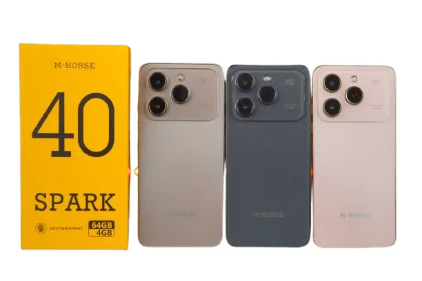 [NEW ARRIVAL] M-HORSE SPARK 40 STORAGE 64GB ROM+4GB SCREEN 6.6’’ BATTERY 5000MAH SIDE FINGERPRINT AI CAMERA 5MP FRONT+8MP REAR FACE ID TYPE-C CHEAP SMARTPHONES
