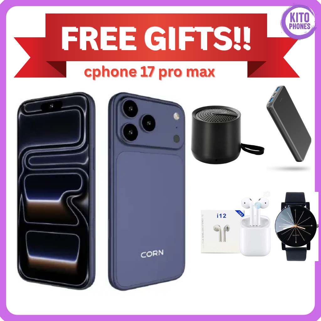 CORN Cphone 17 Pro Max  Android 14 smartphone 64GB Rom +5(2+3GB) Ram 6.6 inches IPS LCD screen display 5000mAh battery 13mp dual main camera+ 8mp selfie android smartphone +free gifts just for you