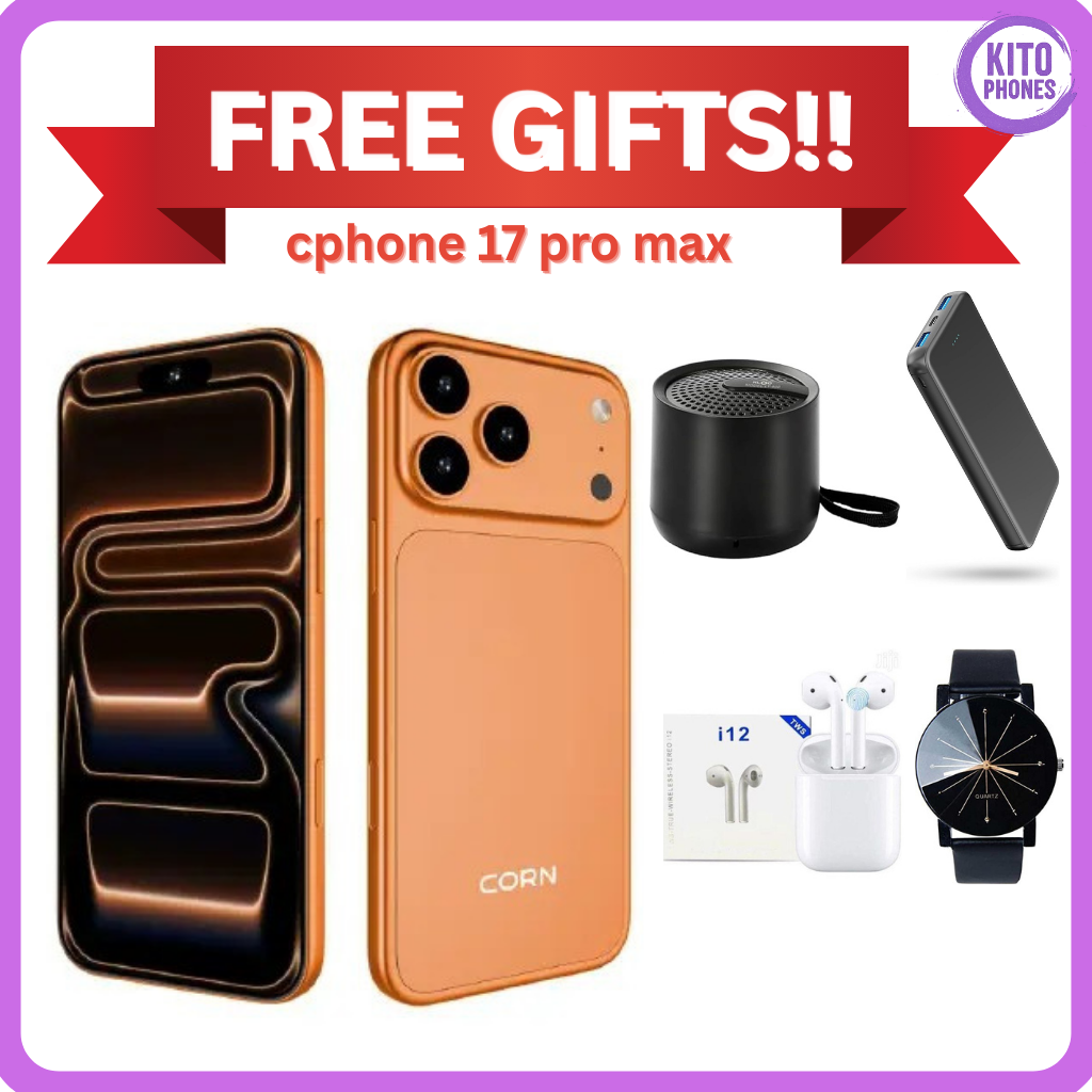 CORN Cphone 17 Pro Max  Android 14 smartphone 64GB Rom +5(2+3GB) Ram 6.6 inches IPS LCD screen display 5000mAh battery 13mp dual main camera+ 8mp selfie android smartphone +free gifts just for you
