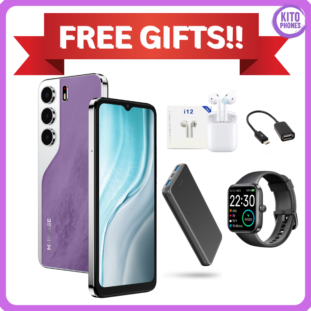 [New Arrivals] M-HORSE CAMON 40 PRO+ 128GB + 8GB (4+4GB) RAM 6.8" 16MP Selfie 32MP REAR CAMERA 5000mAh Battery Type-C Dual SIM 4G Side Fingerprint IP64 Smart Phones + FREE GIFTS JUST FOR YOU