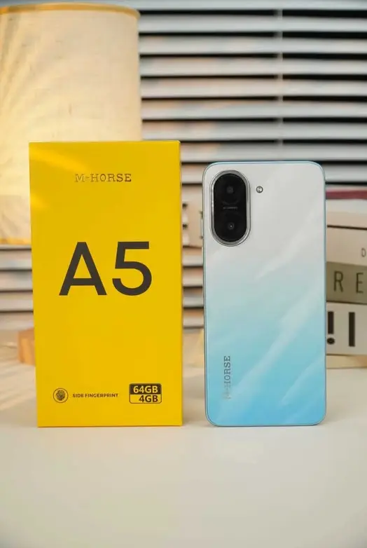 [NEW ARRIVAL] M-HORSE A5 STORAGE 64GB ROM+4GB RAM SIDE FINGERPRINT 6.6’’ HD+INCELL WATERDROP SCREEN BATTERY 5000MAH 5MP FRONT+8MP REAR AI CAMERA  Android 14 phone smartphone