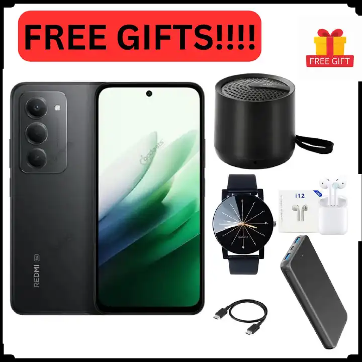 [NEW ARRIVAL] Redmi 15 4G 6.9" 128GB ROM +6GB RAM 7000mAh 33W charger ip64 50MP +8 MP Octa-core Qualcomm SM6225 Snapdragon 685 (6 nm)IPS LCD, 144Hz Android 15 Fingerprint phone smartphone +FREE GIFTS