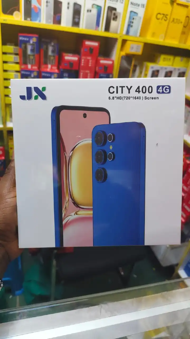 [NEW ARRIVAL!!]Jx CITY 400 4G 128GB Storage + 6GB Ram 6.8'' LCD 21MP Main Camera 6000mAh BIG BATTERY Fast Charger Android 14 Side Fingerprint Smartphopne smart phones