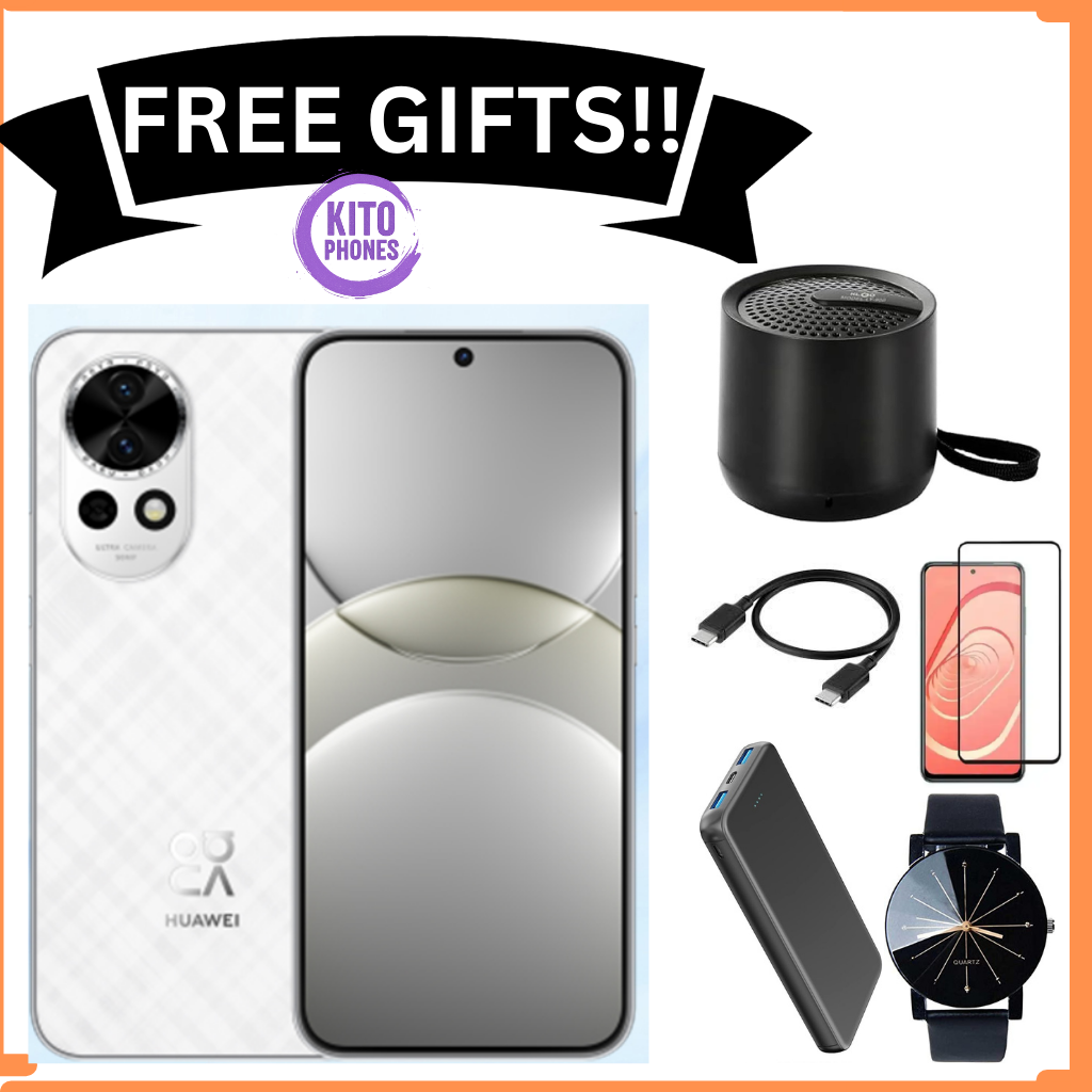 Huawei nova 13, 12GB RAM + 256GB ROM 6.7 DISPLAY, 5000mAh BATTERY CAPACITY 50 MP Ultra Vision Camera +60 MP Front Ultra-Wide Portrait Camera SIDE FINGERPRINT EMUI 14.2 SYSTEM SMARTPHONE +FREE GIFTS
