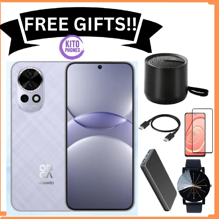 Huawei nova 13, 12GB RAM + 256GB ROM 6.7 DISPLAY, 5000mAh BATTERY CAPACITY 50 MP Ultra Vision Camera +60 MP Front Ultra-Wide Portrait Camera SIDE FINGERPRINT EMUI 14.2 SYSTEM SMARTPHONE +FREE GIFTS