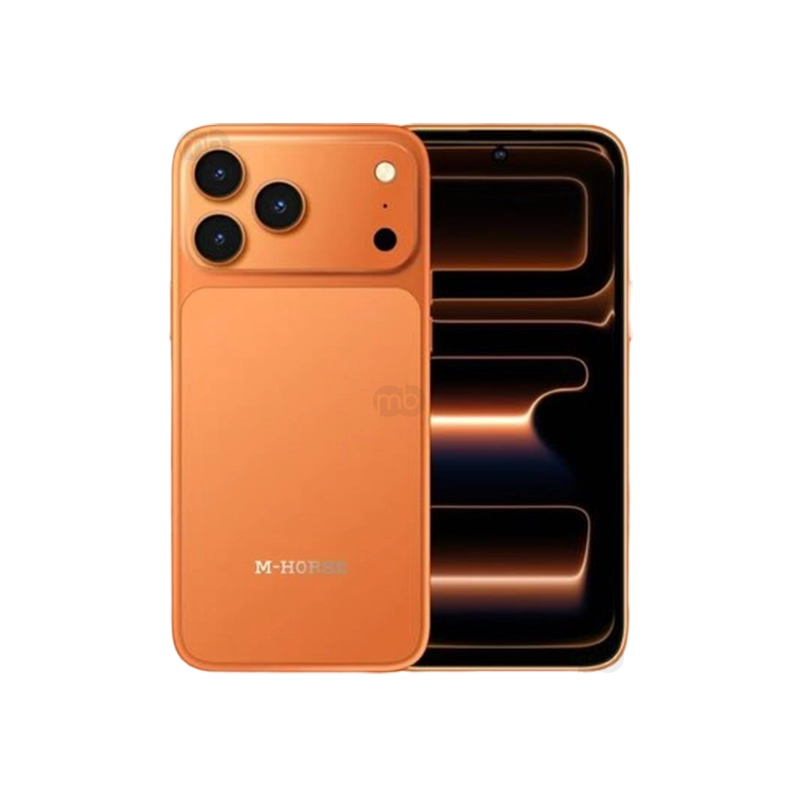 M HORSE 17 PRO MAX+ 128GB ROM + 12GB(6+6GB EXTENDED) RAM, 32MP+16MP AI CAMERA, 5000MAH, 6.6 HD+ INCELL PUNCH HOLE SCREEN, ANDROID 14, FACE ID. WITH FREE EARPODS+ ANTI DROP SHIELDCASE