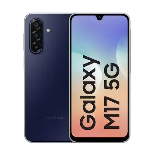 [ NEW ARRIVAL]  Samsung Galaxy M17 5G 128GB+6GB 6.7" Super AMOLED 90Hz Display (50+5+2)MP Rear Camera 13MP Front Camera Dual SIM 5000mAh Battery 25W Charge Galaxy AI Fingerprint Unlock smartphones