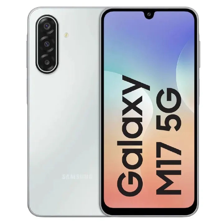 [ NEW ARRIVAL]  Samsung Galaxy M17 5G 128GB+6GB 6.7" Super AMOLED 90Hz Display (50+5+2)MP Rear Camera 13MP Front Camera Dual SIM 5000mAh Battery 25W Charge Galaxy AI Fingerprint Unlock smartphones