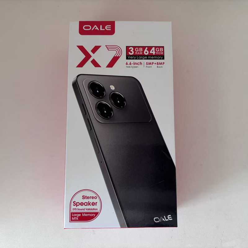 [NEW ARRIVAL] OALE X7 64GB ROM+3GB RAM SCREEN 6.6’’ CAMERA 8MP BACK+5MP FRONT FINGERPRINT ANDROID 13 HIGH CAPACITY BATTERY BRAND NEW SMART PHONE