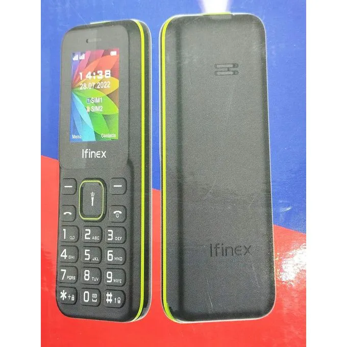 NEW IFINEX B310 TRIPLE SIM THREE-3 SIM CARD 1.77'' screen 1200mAh battery BIG TORCH KABAMBE/KATULULU/MULIKA MWIZI/BUTTON FEATURE PHONE