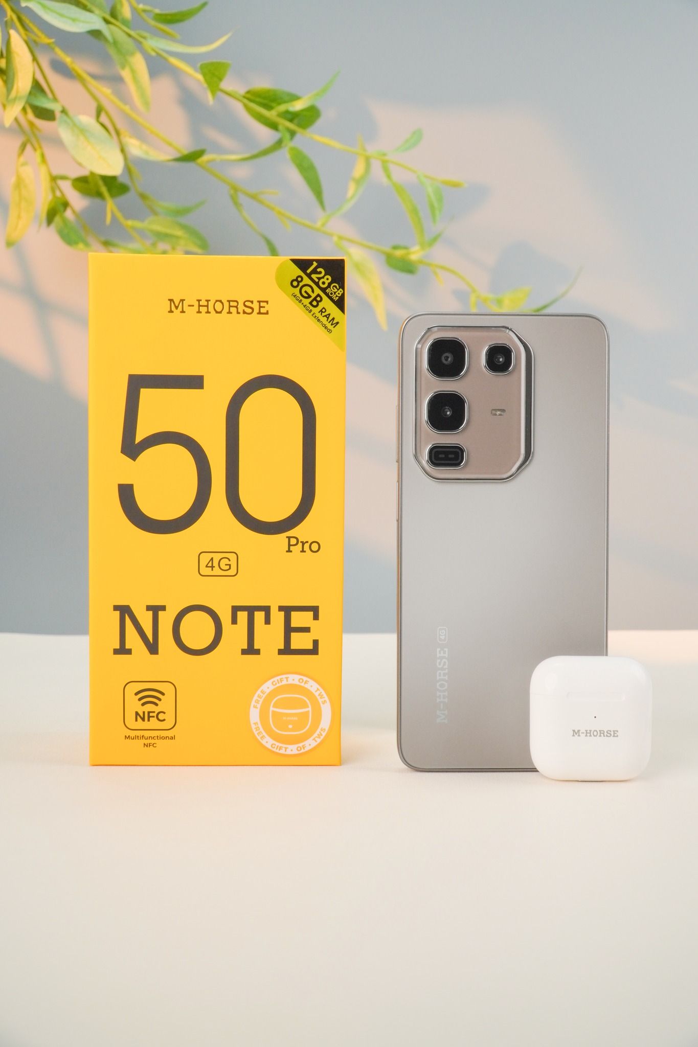 [BRAND NEW] [NEW ARRIVAL] M-HORSE NOTE 50 PRO 128GB ROM+8GB(4+4GB EXTENDED) RAM 5000mAh 16MP SELFIE+32MP REAR CAMERA SCREEN 6.9’’ HD INCELL WATER DROP SCREEN SIDE FINGERPRINT SMART PHONE +FREE EARPODS