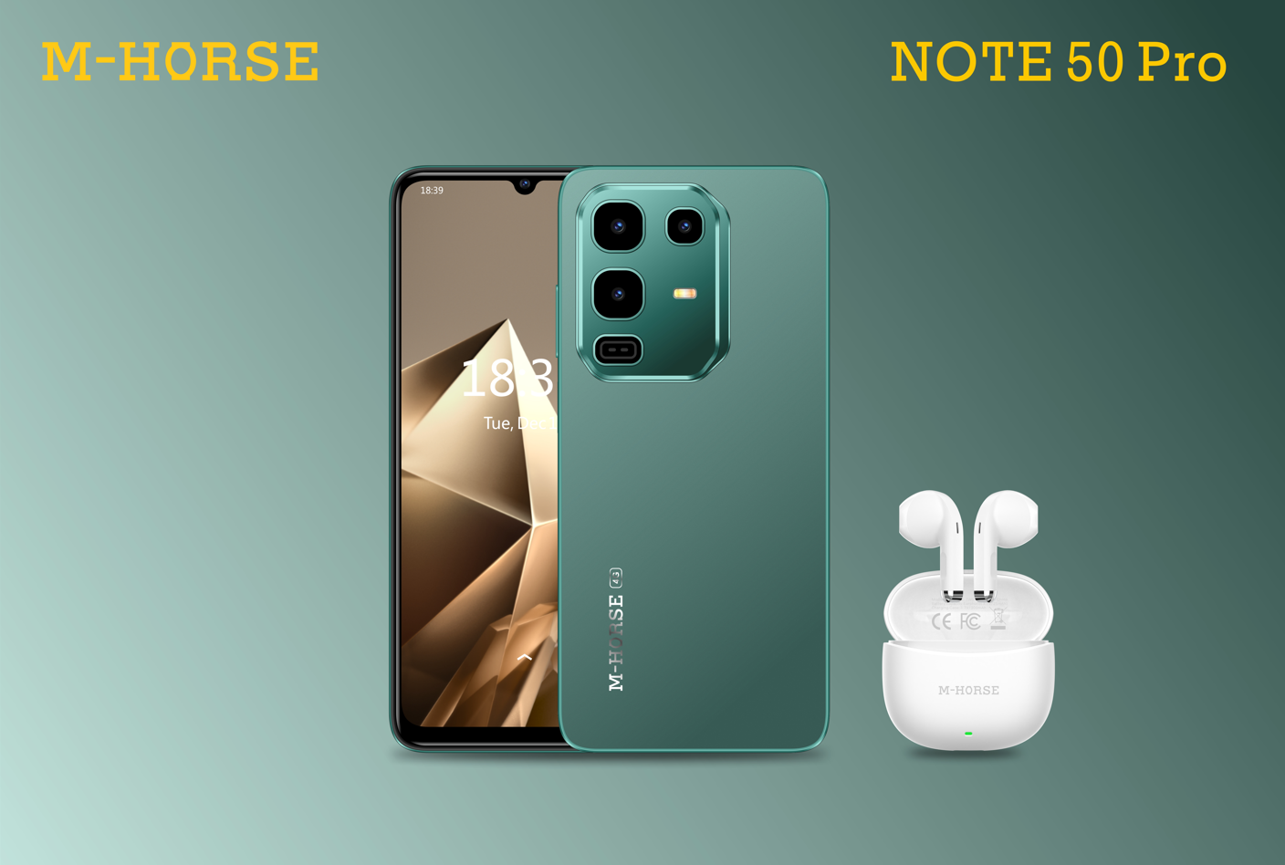 [BRAND NEW] [NEW ARRIVAL] M-HORSE NOTE 50 PRO 128GB ROM+8GB(4+4GB EXTENDED) RAM 5000mAh 16MP SELFIE+32MP REAR CAMERA SCREEN 6.9’’ HD INCELL WATER DROP SCREEN SIDE FINGERPRINT SMART PHONE +FREE EARPODS