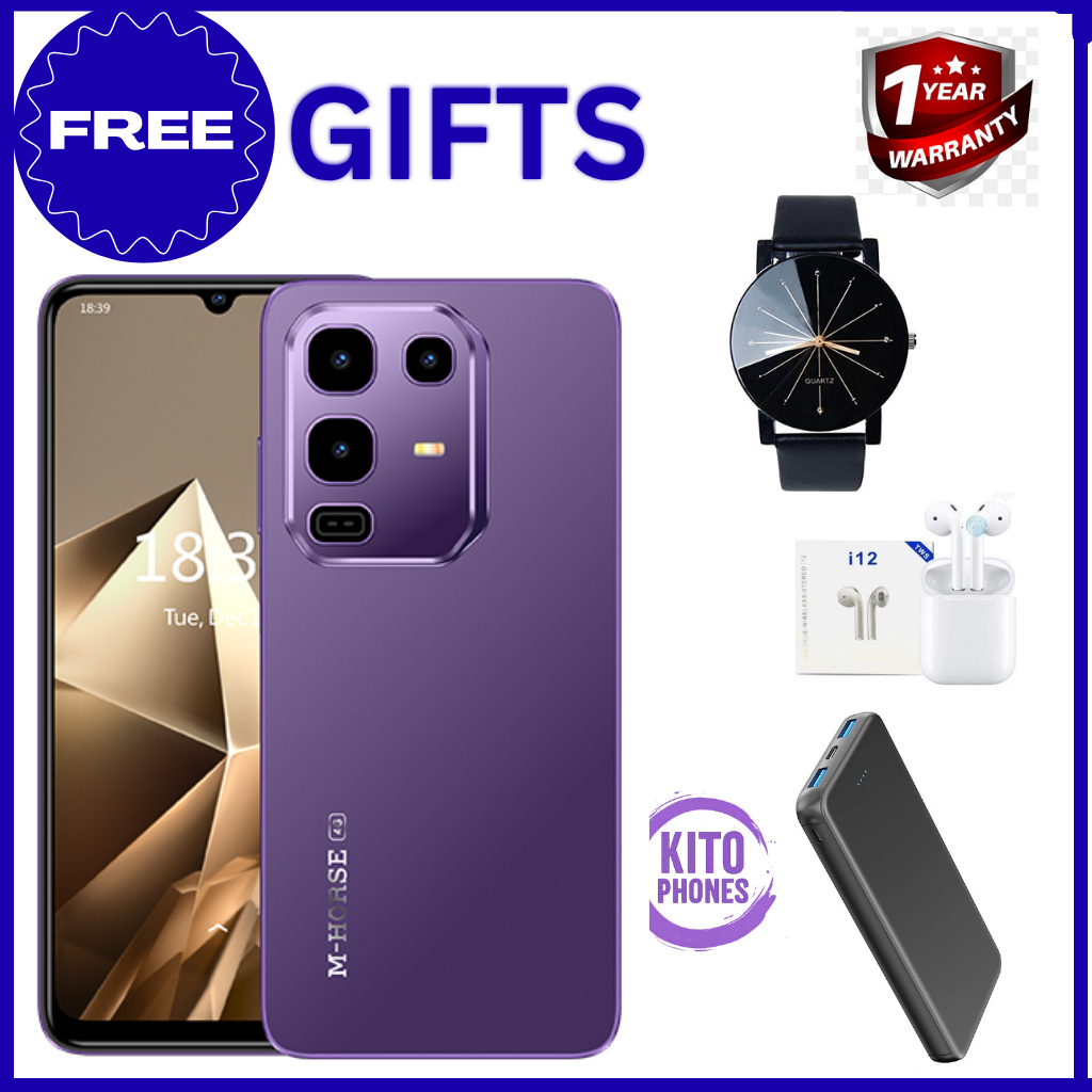 [BRAND NEW] [NEW ARRIVAL] M-HORSE NOTE 50 PRO 128GB ROM+8GB(4+4GB EXTENDED) RAM 5000mAh 16MP SELFIE+32MP REAR CAMERA SCREEN 6.9’’ HD INCELL WATER DROP SCREEN SIDE FINGERPRINT SMART PHONE +FREE GIFTS